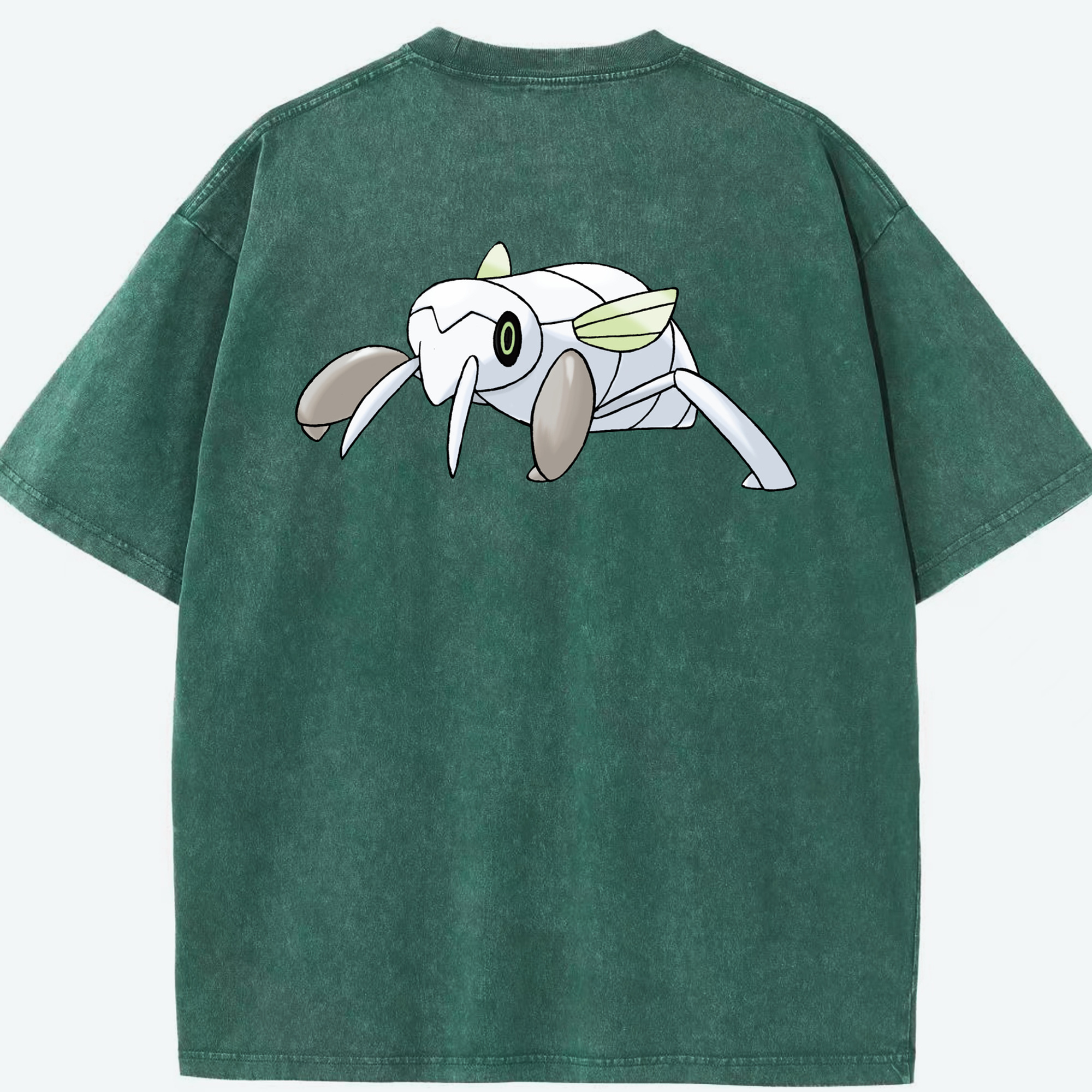 （画像用） ポケットモンスター Pokémon 綿100% ヴィンテージ風 半袖Tシャツ（背面プリント）